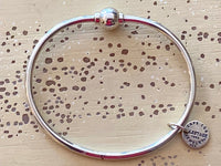Cape Cod Screwball Bracelet - Sterling Silver with Silver Ball