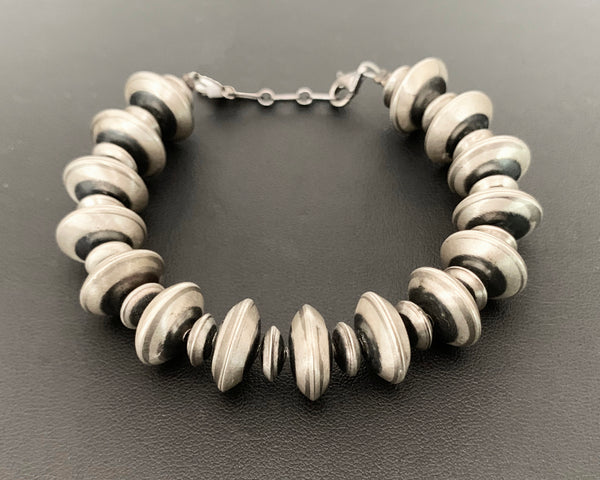 Sterling Silver Beaded Bracelet