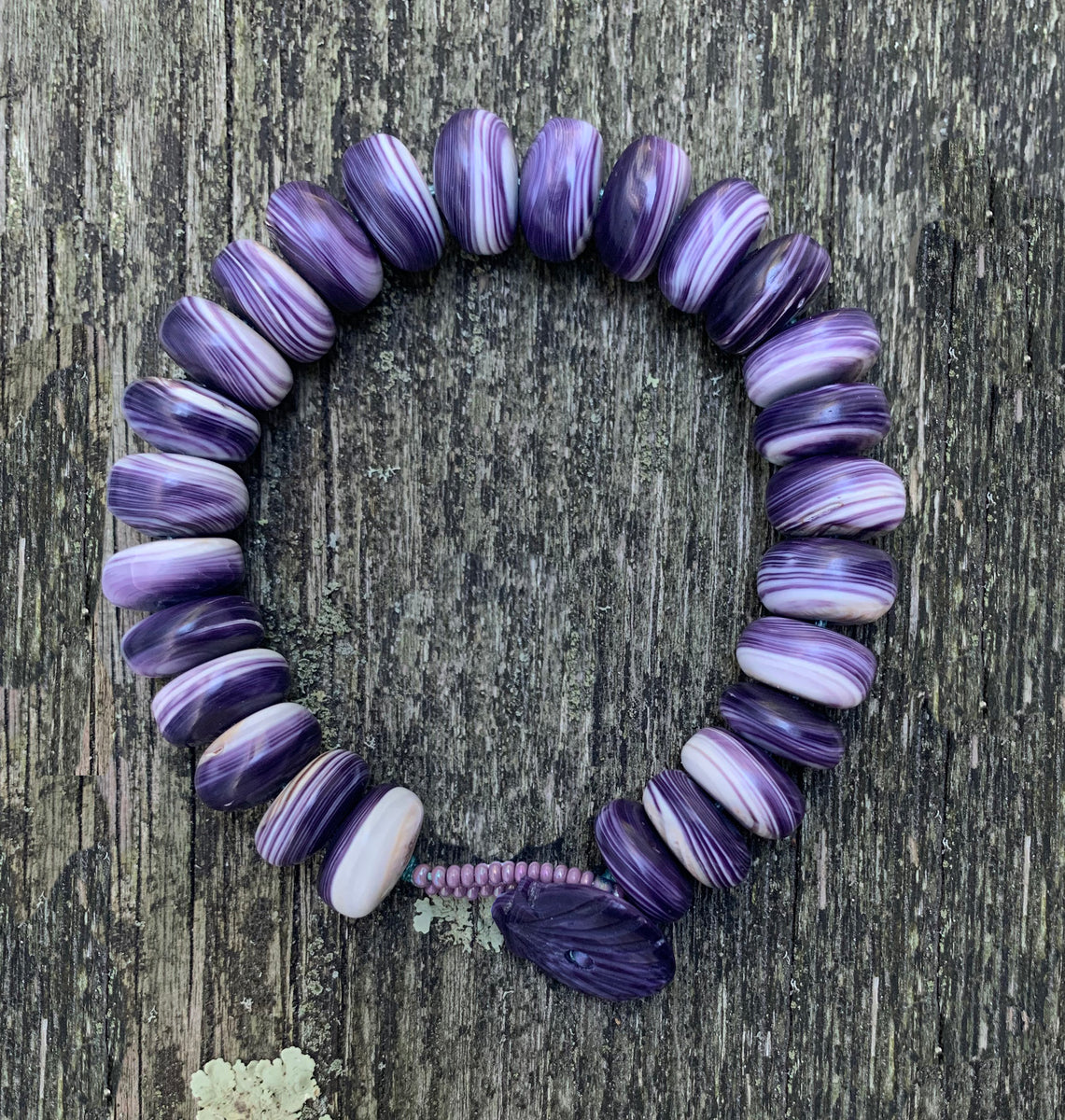 Wampum Necklace 4mm Beads 22in – Claudia