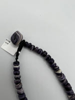 Wampum Necklace 4mm Beads 22in