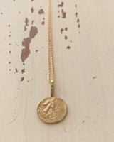 14k Dimond Bail Faith Artifact Necklace