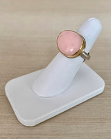 14k and Sterling Silver Pink Opal Jamie Joseph Ring